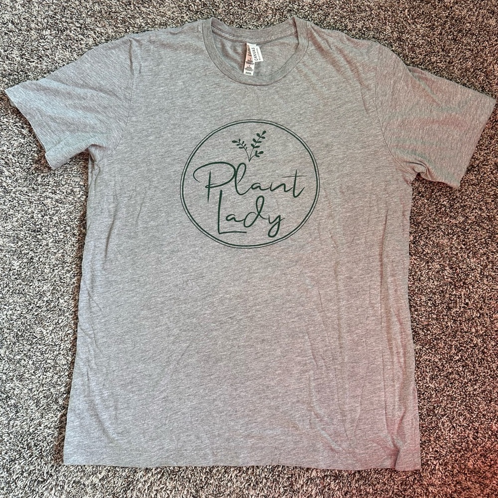 Plant Lady Tshirt
Large
Bella Canvas Brand